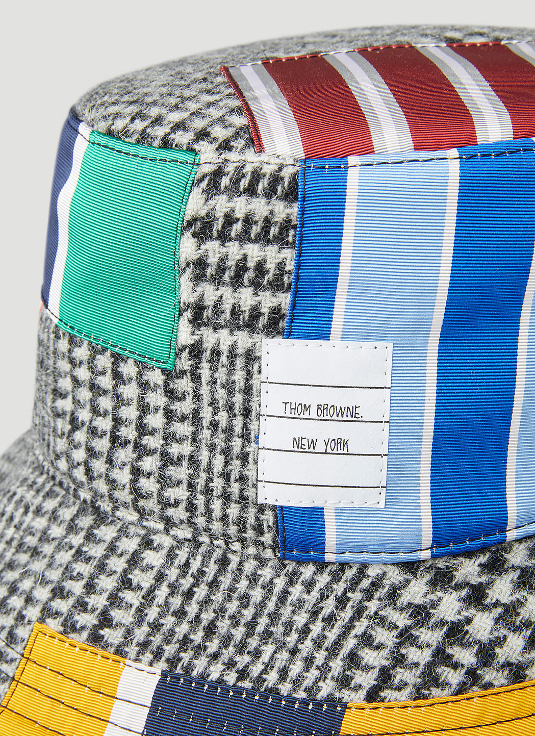 Thom Browne Patchwork Bucket Hat | Smart Closet