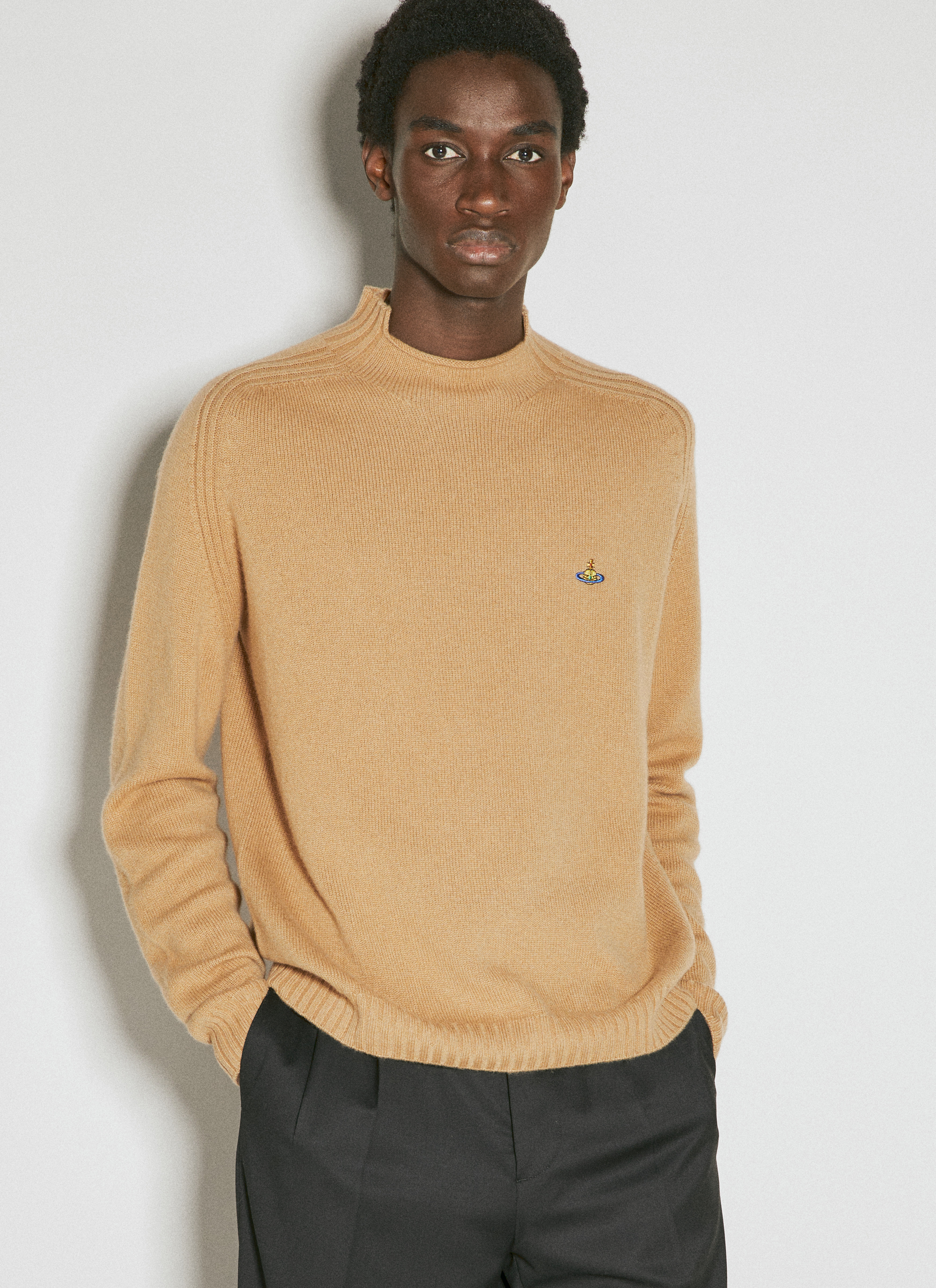 Vivienne Westwood Men's Fisherman Sweater in Beige | LN-CC®