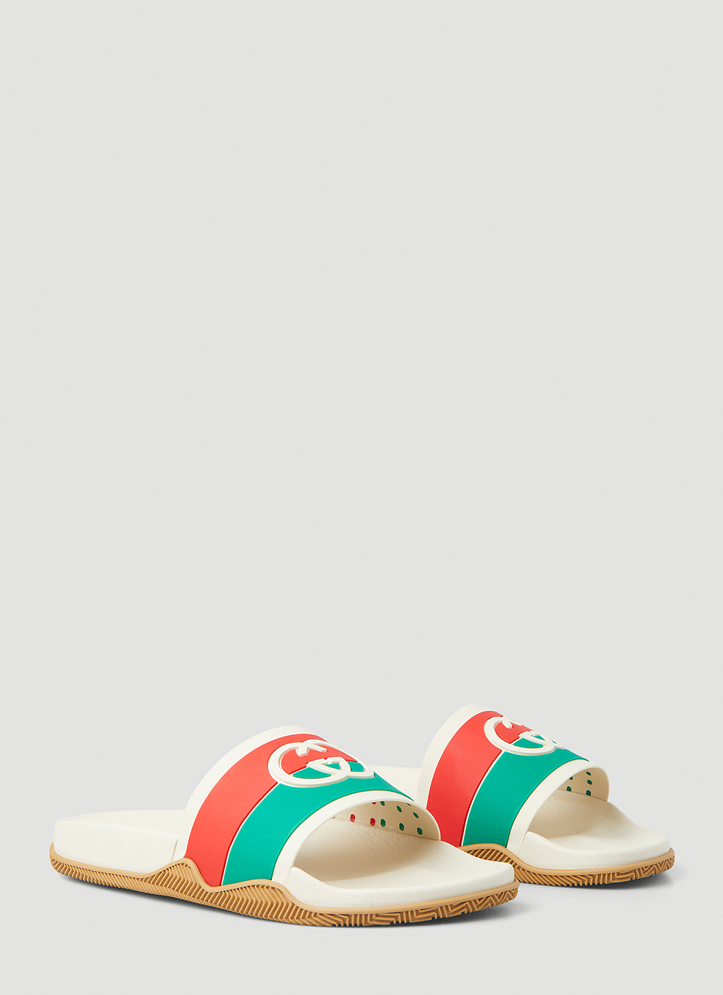 Gucci slides online stripe