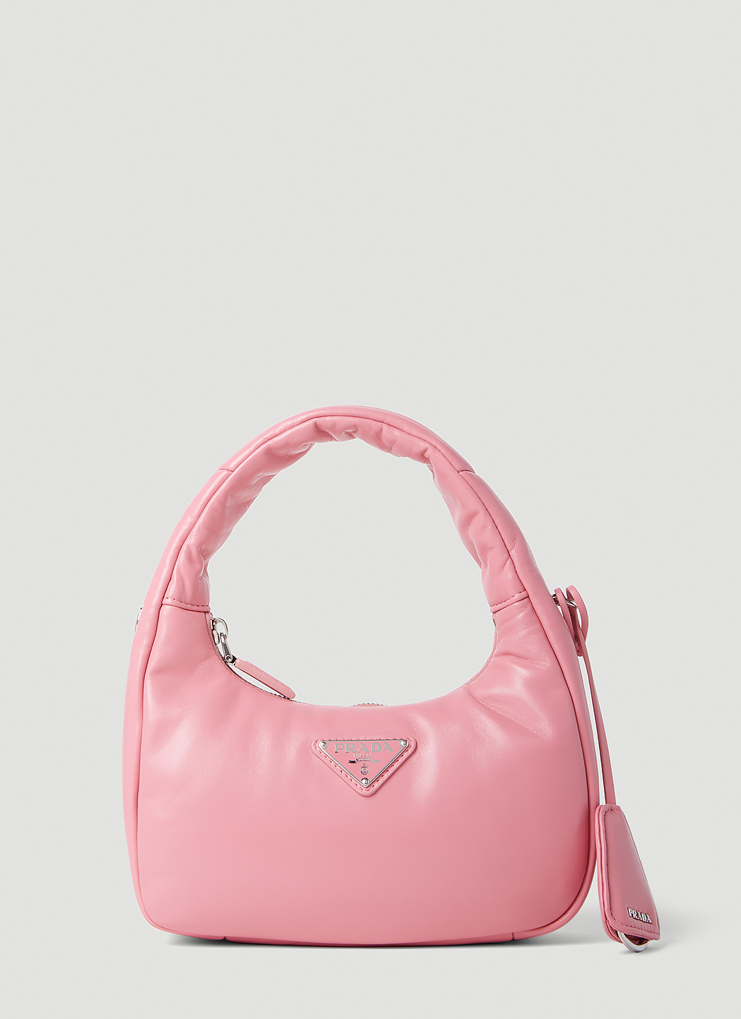 Sac prada nylon rose hot sale