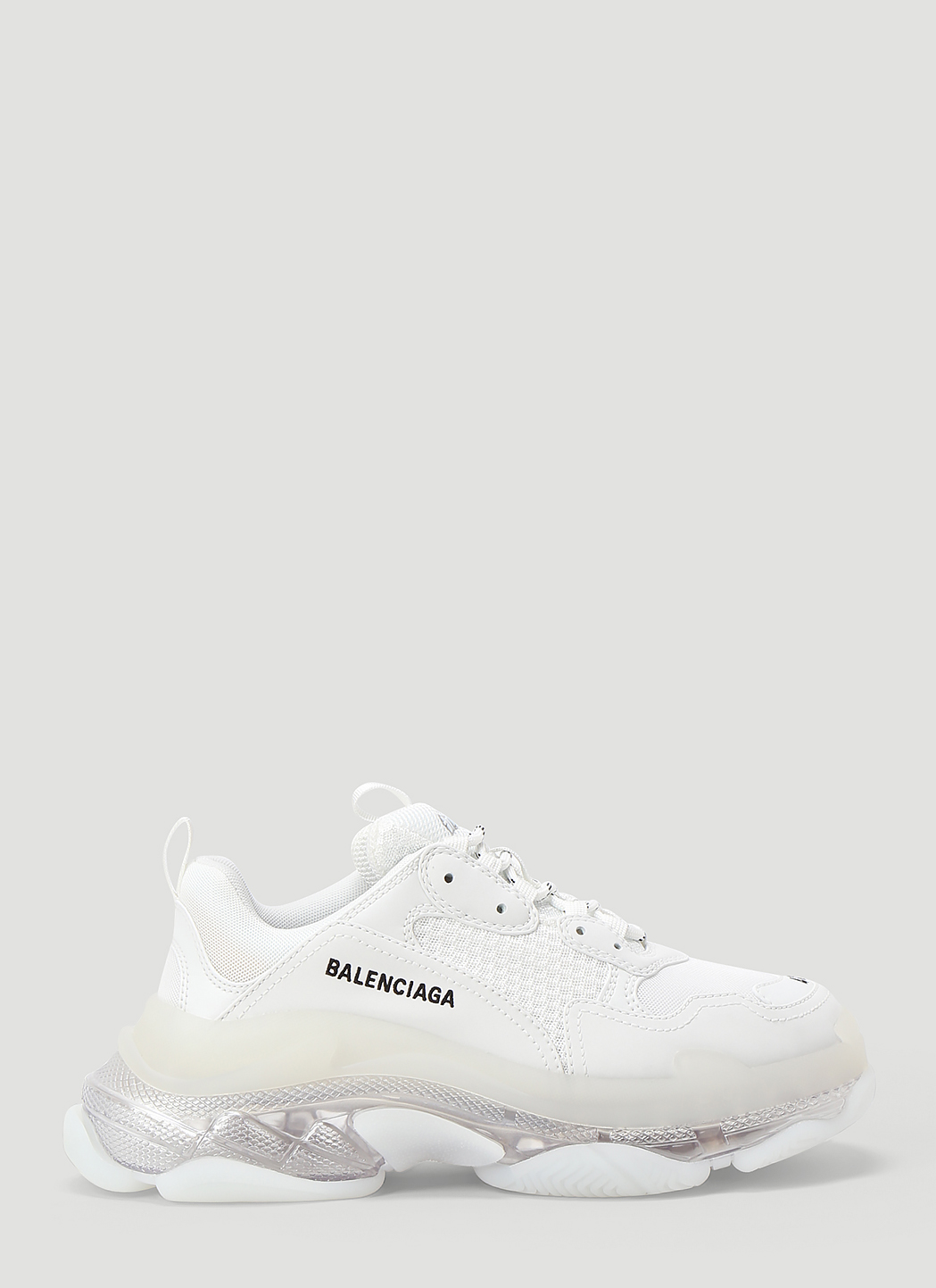 Balenciaga triple s clear sole online noir