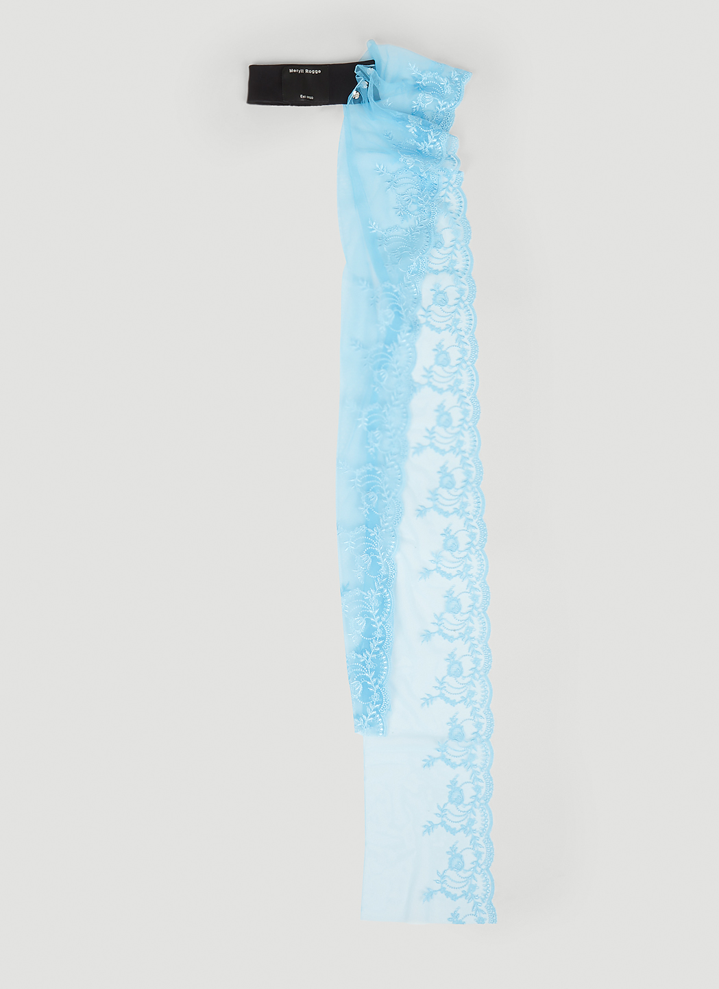 Meryll Rogge Embroidered Lace Collar in Blue | LN-CC®