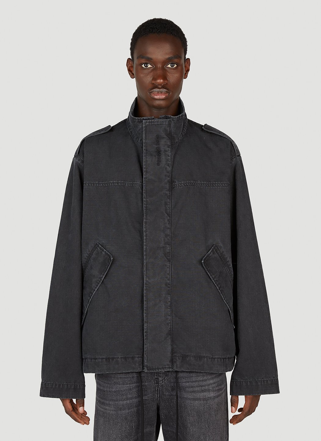 Acne studios clearance black denim jacket