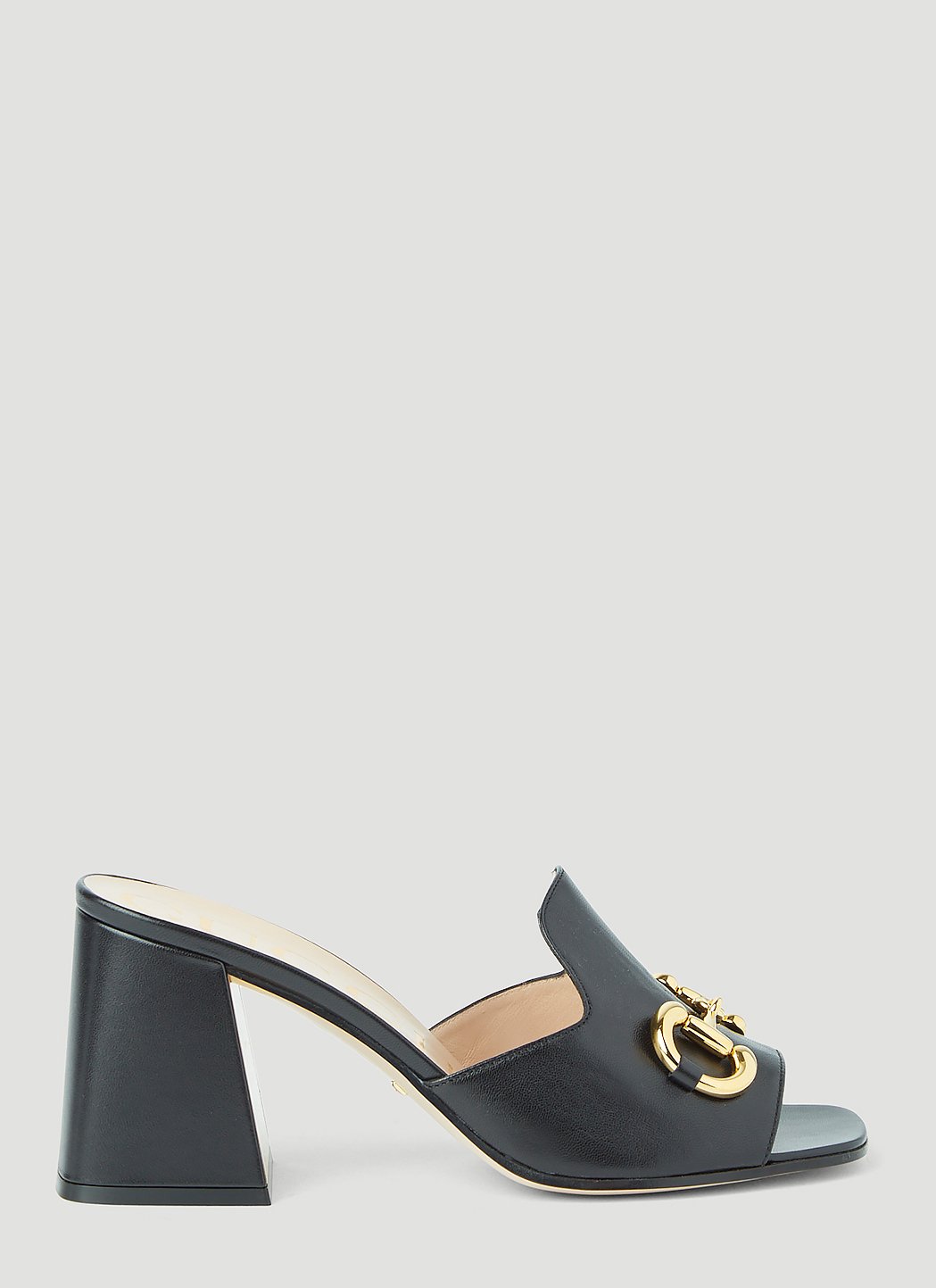 Gucci block heel on sale mules