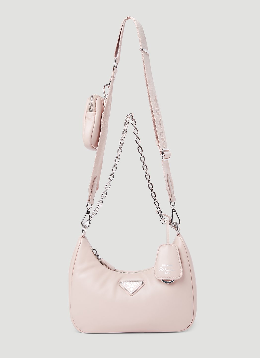 Prada Re-Edition 2005 Nylon Bag Pink 