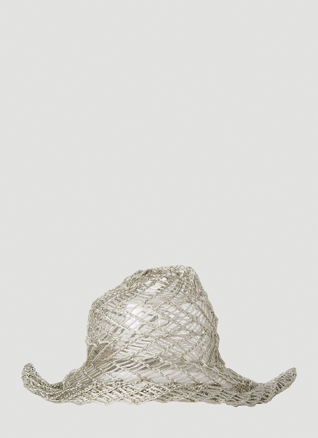 SSENSE Exclusive Brown Illusion Bucket Hat by Isa Boulder