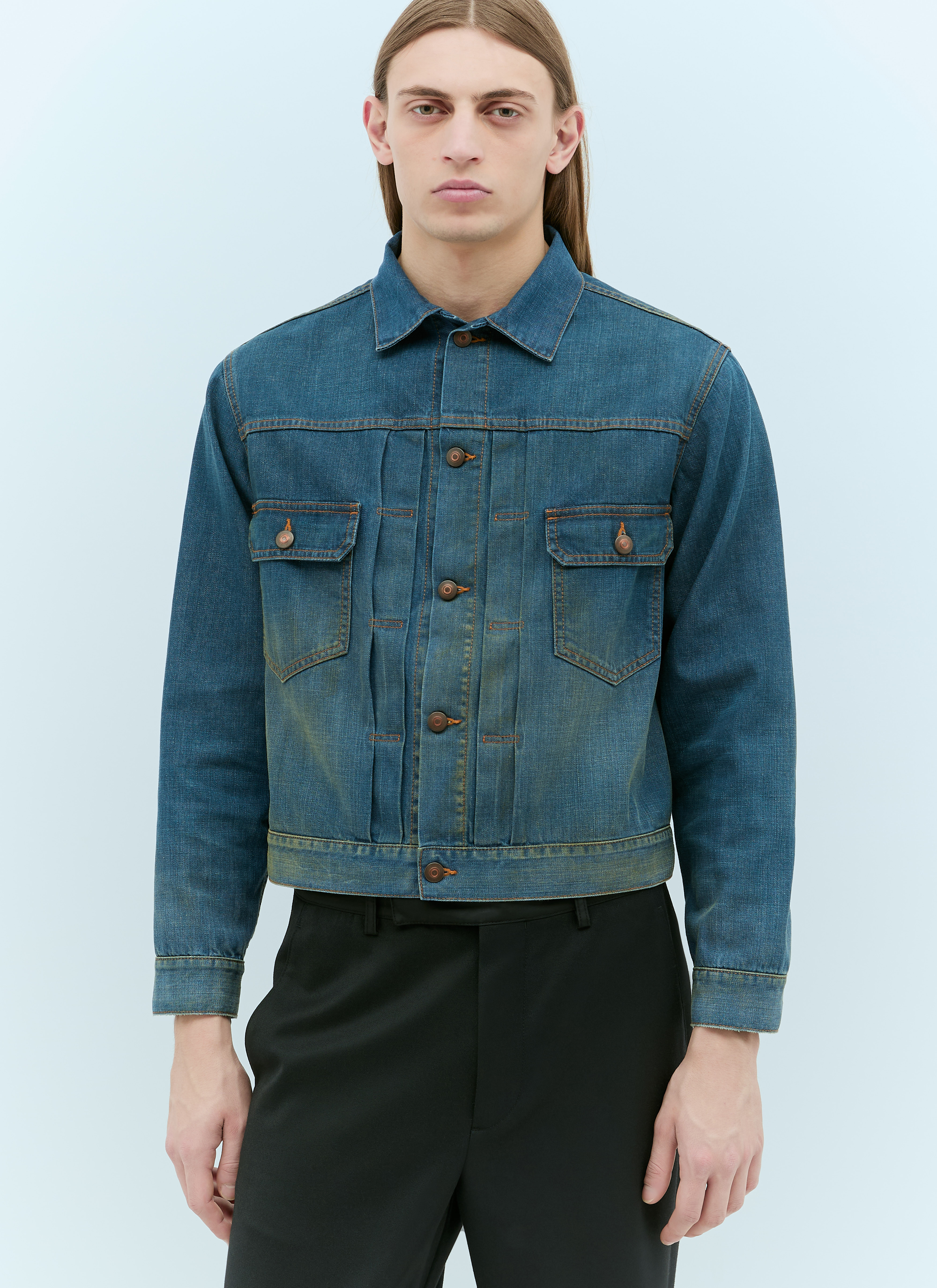 Maison Margiela Men's' Denim Jacket in Blue | LN-CC®