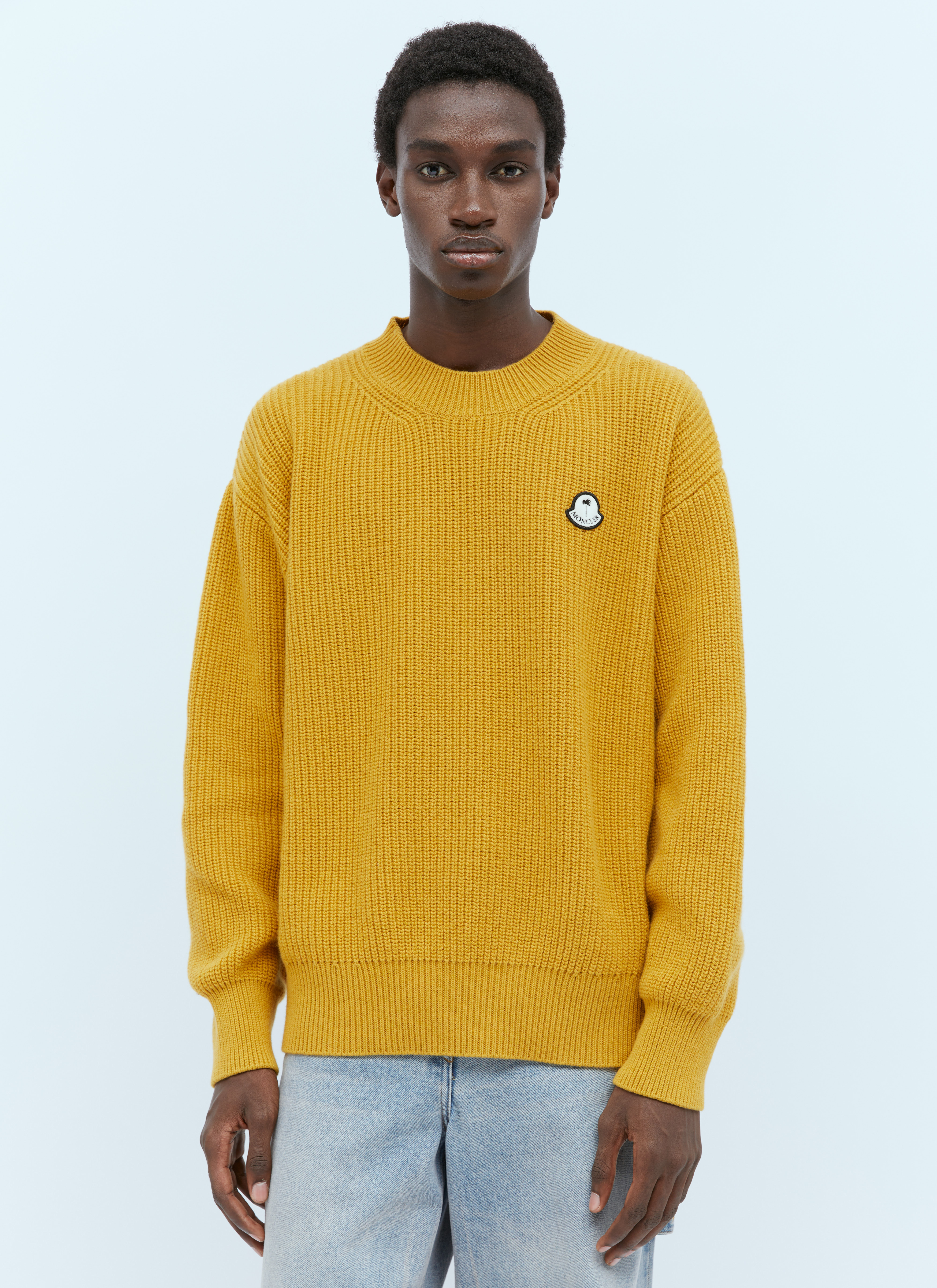 Vetements champion hotsell sweater yellow