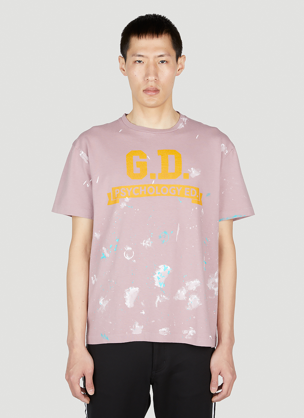 Gallery Dept. Psychology Ed Paint Splatter T-Shirt in Purple | LN-CC®