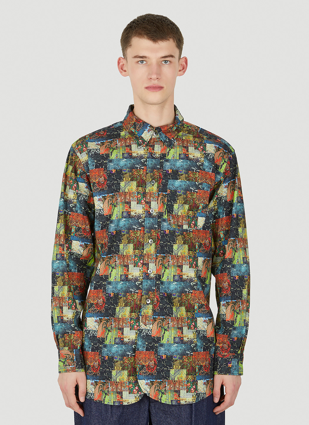 Engineered Garments 19th Century BD Shirt in Multicolour | LN-CC®