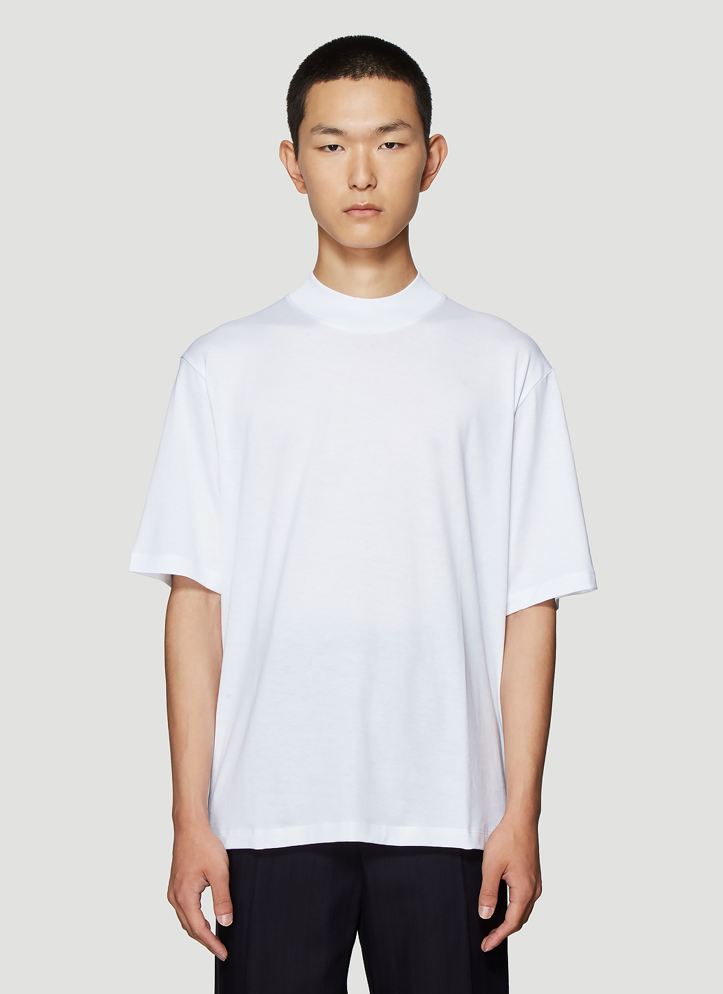 Acne studios eagan 2025 mock neck tee