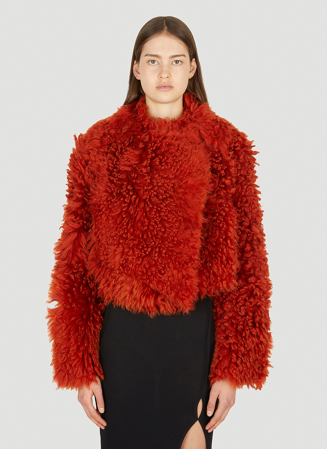 Helmut lang outlet red coat