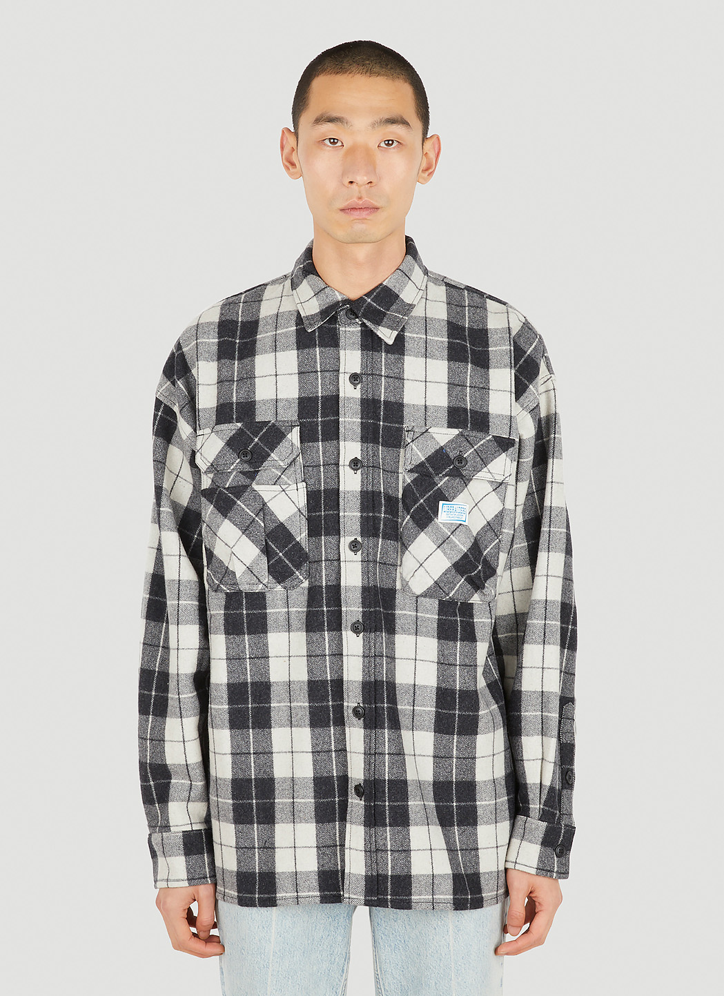 Liberaiders LR Plaid Shirt en Black | LN-CC®