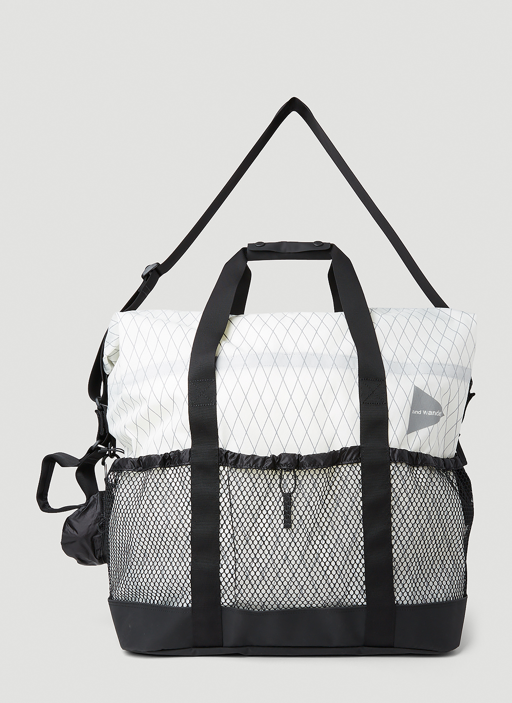 And Wander Men's X-Pac Tote Bag in White | LN-CC®