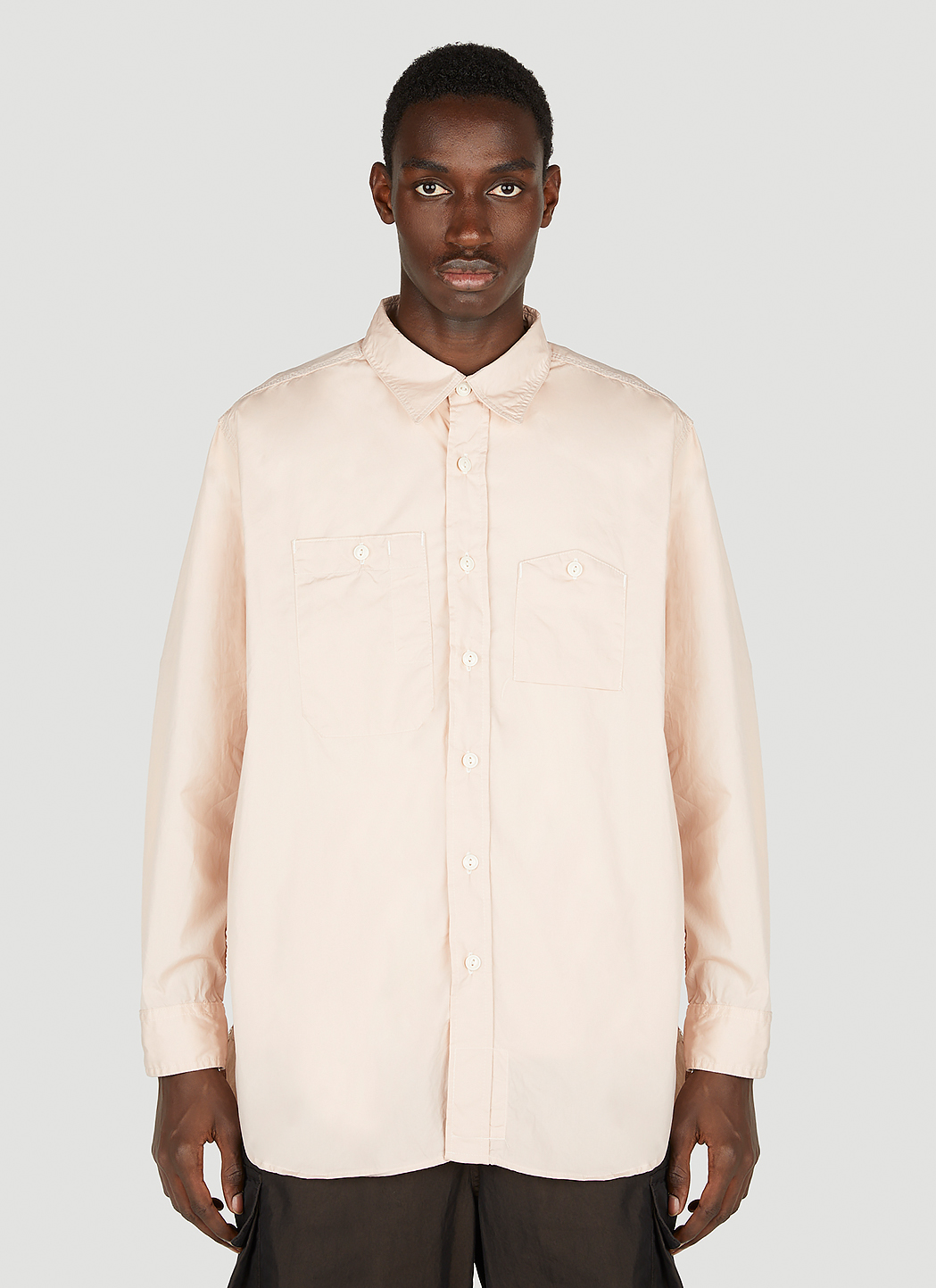 Engineered Garments Men's Work Shirt in Pink | LN-CC®