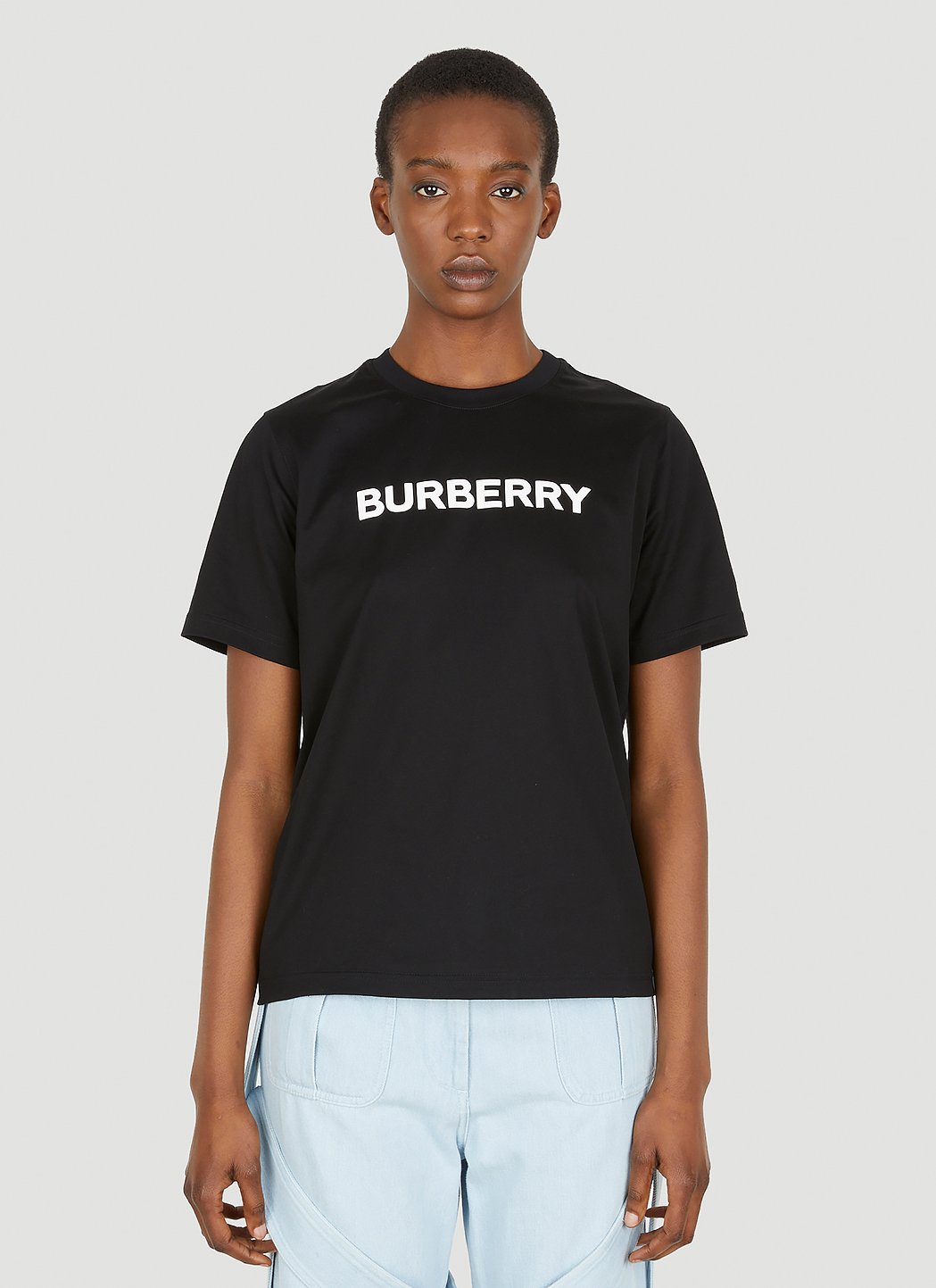 Shops t shirt burberry femme