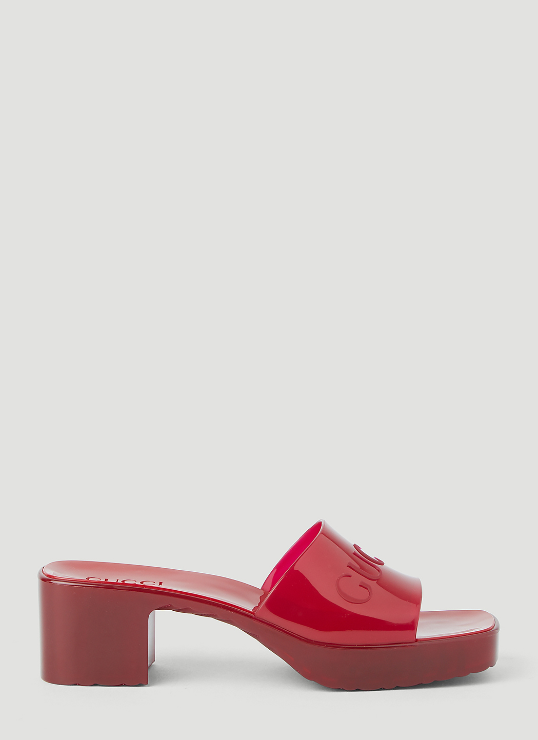 Gucci mules red online