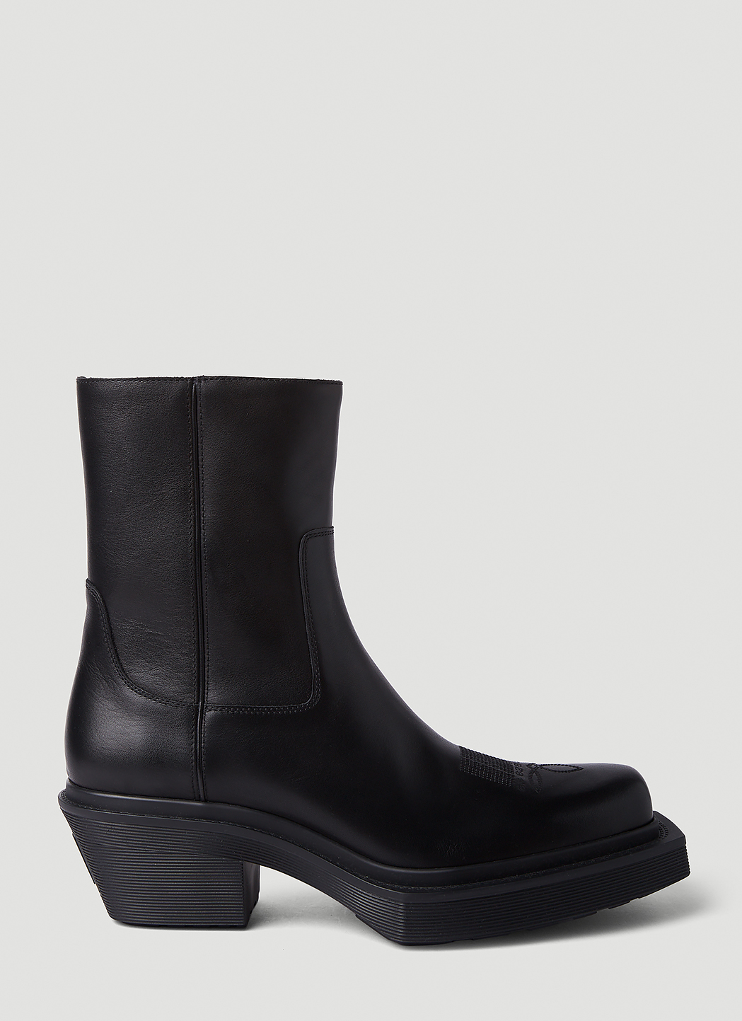 VTMNTS Cowboy Ankle Boots in Black | LN-CC®