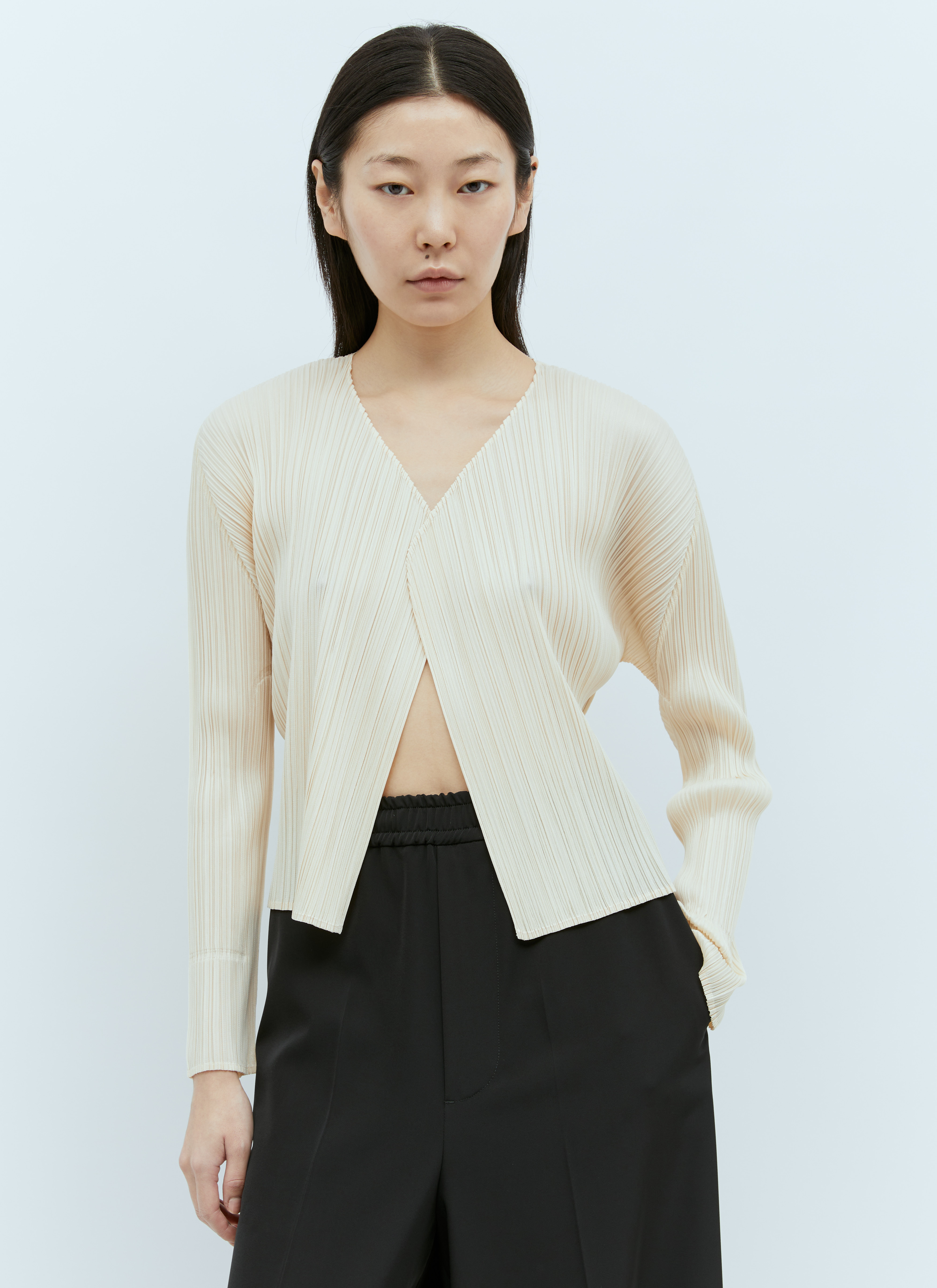 Pleats Please Issey Miyake Cardigan high quality