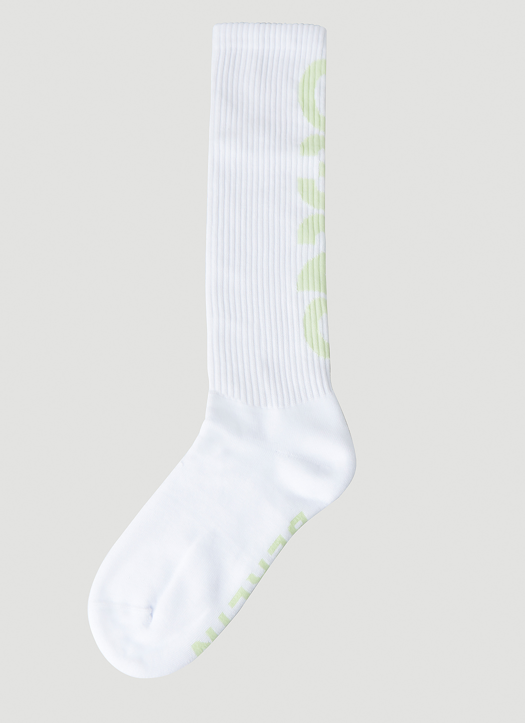 Logo Print Long Socks