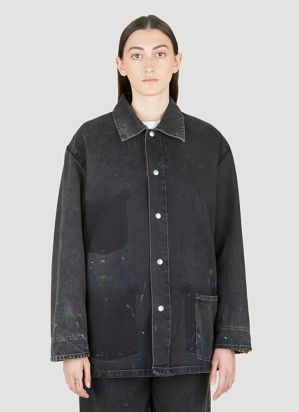 Maison margiela sales paint splatter jeans