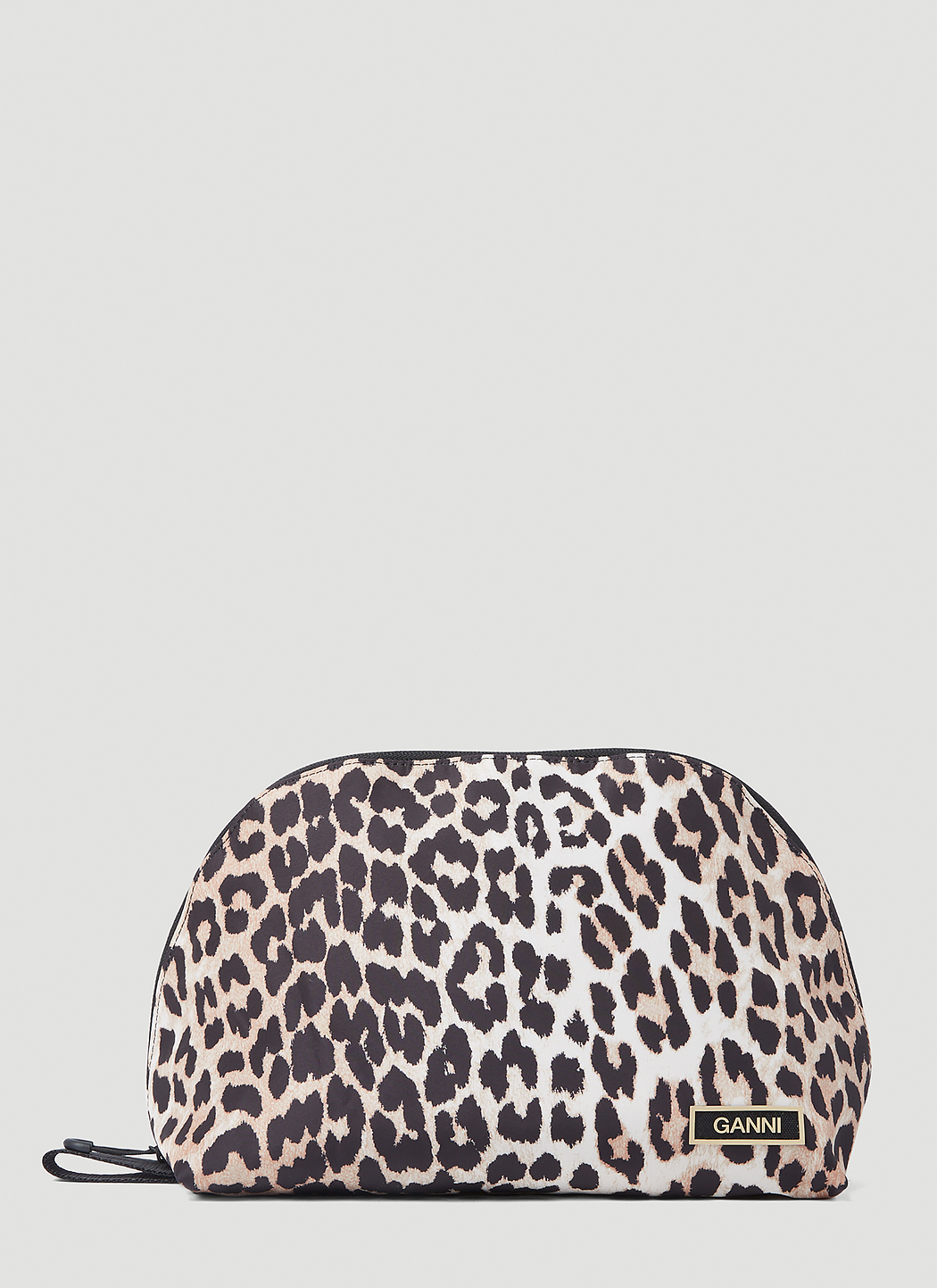 Ganni leopard belt discount bag