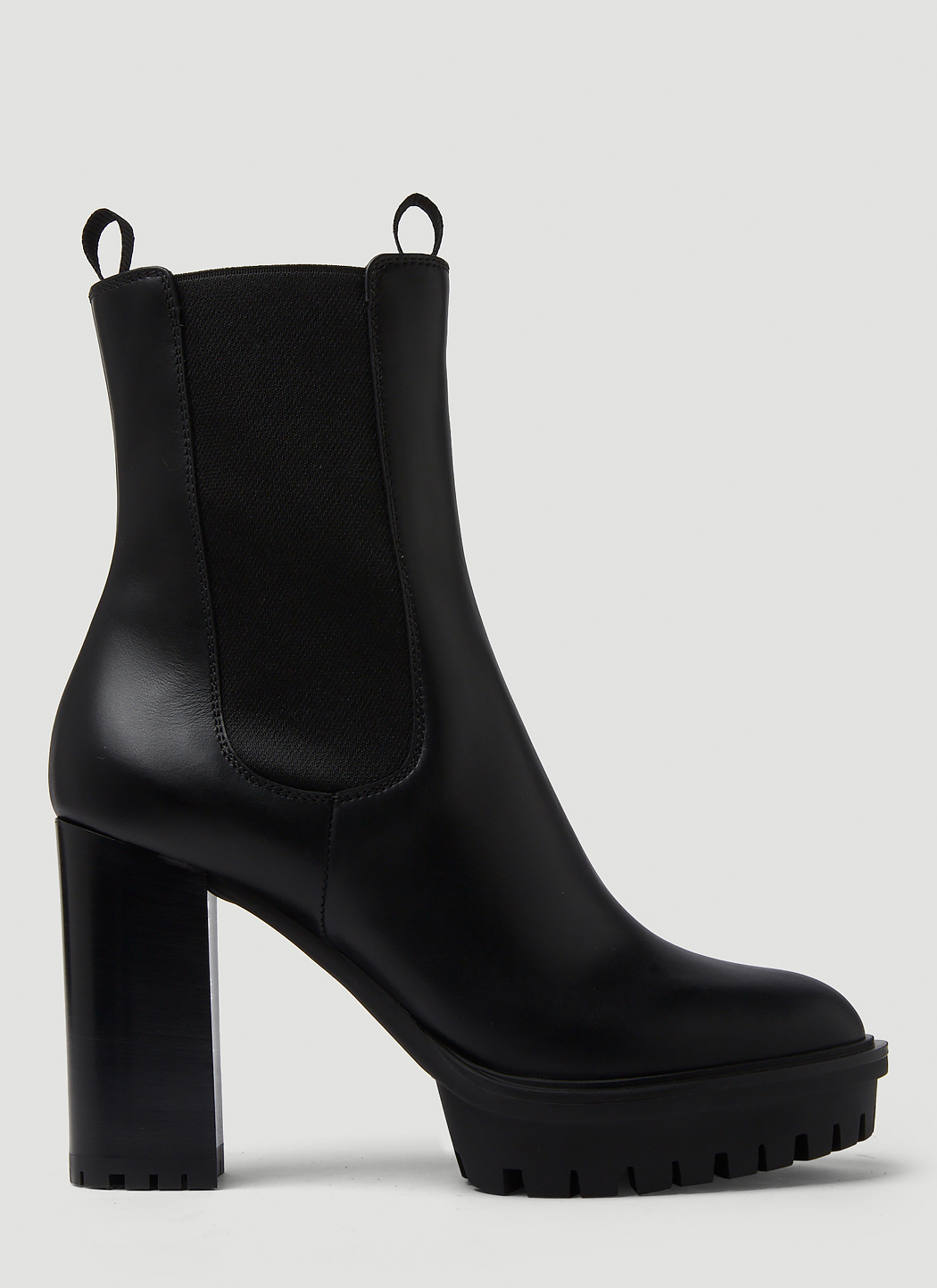 Gianvito Rossi Unisex Chester 100 Ankle Boots in Black | LN-CC®