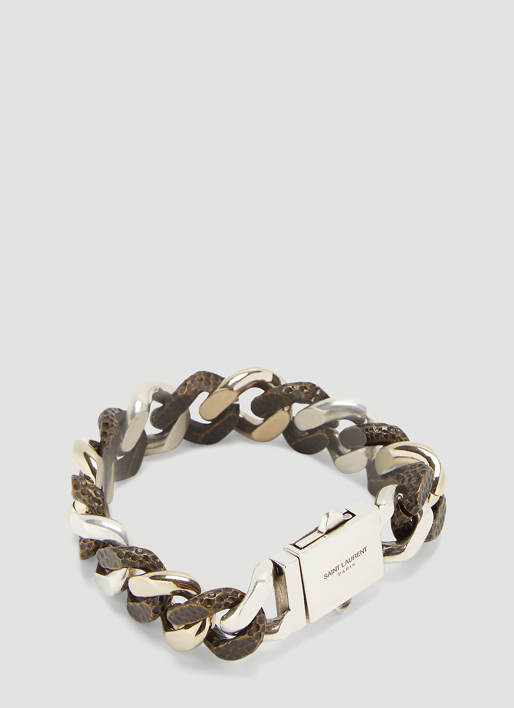 Saint laurent deals curb chain bracelet