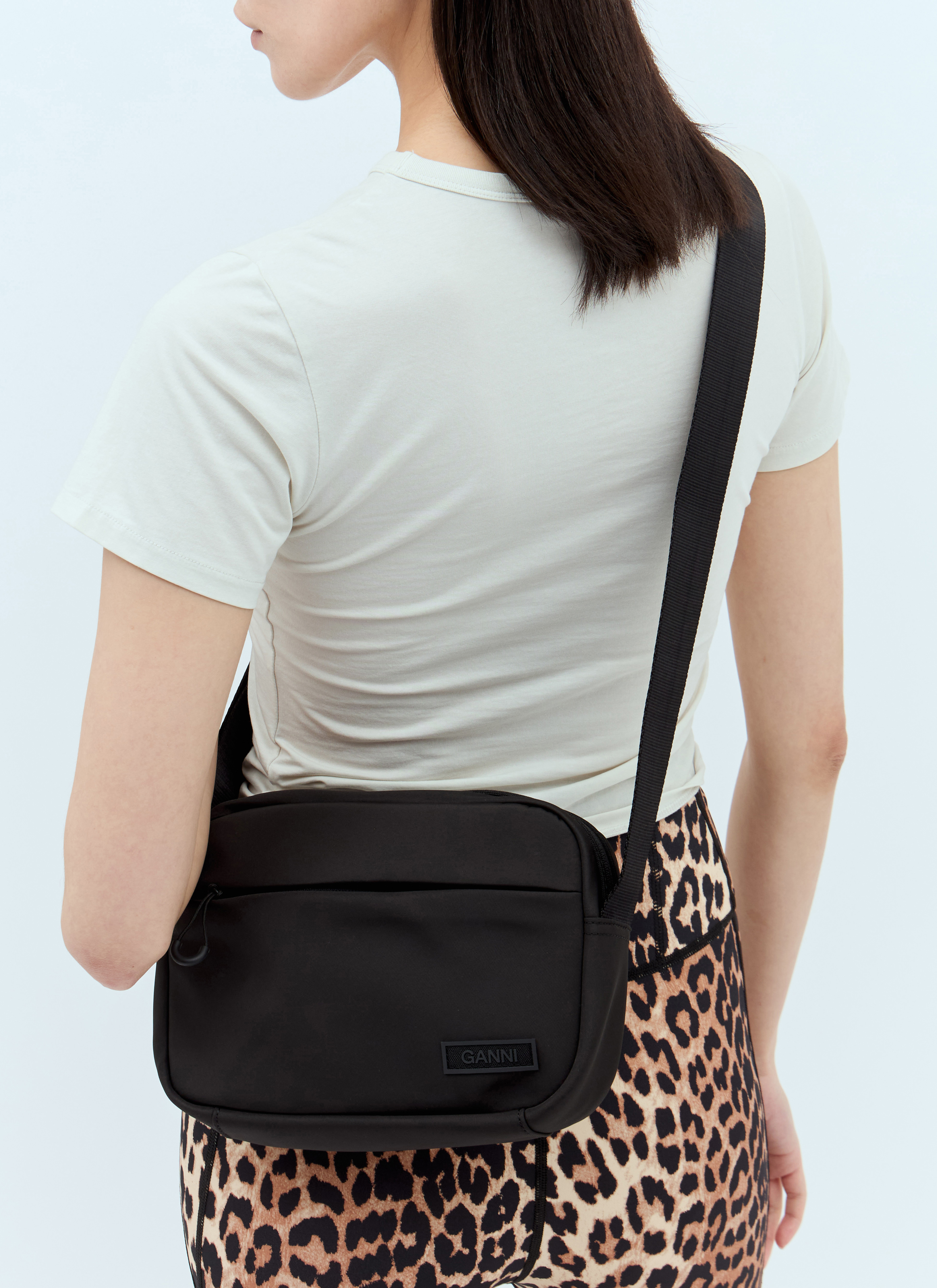 Ganni tech shoulder discount bag