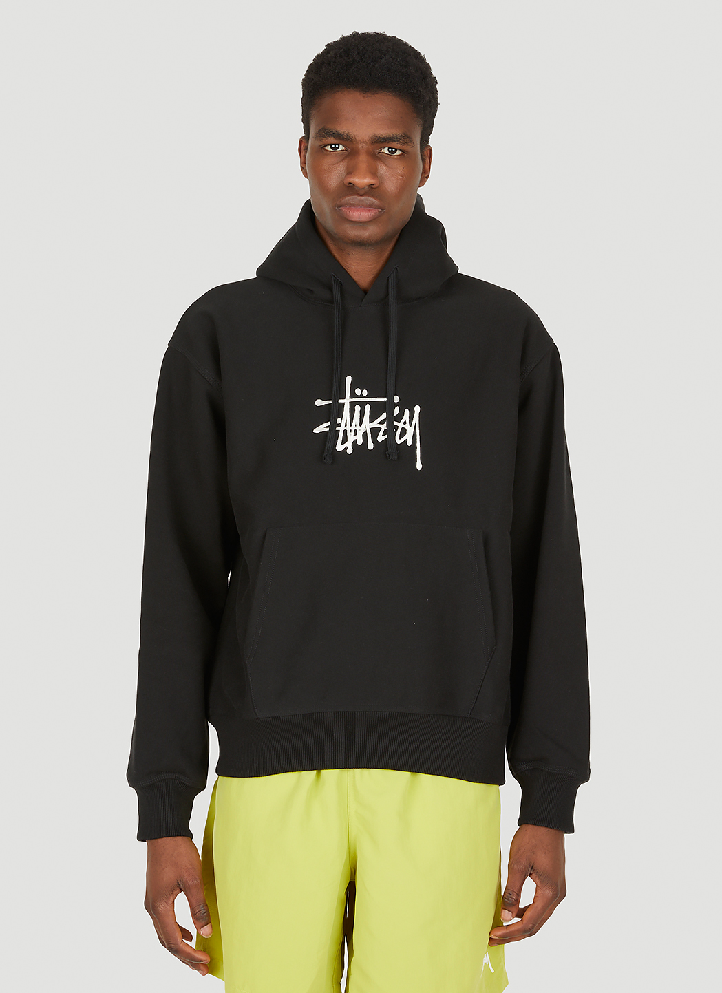 Basic stussy best sale hood black