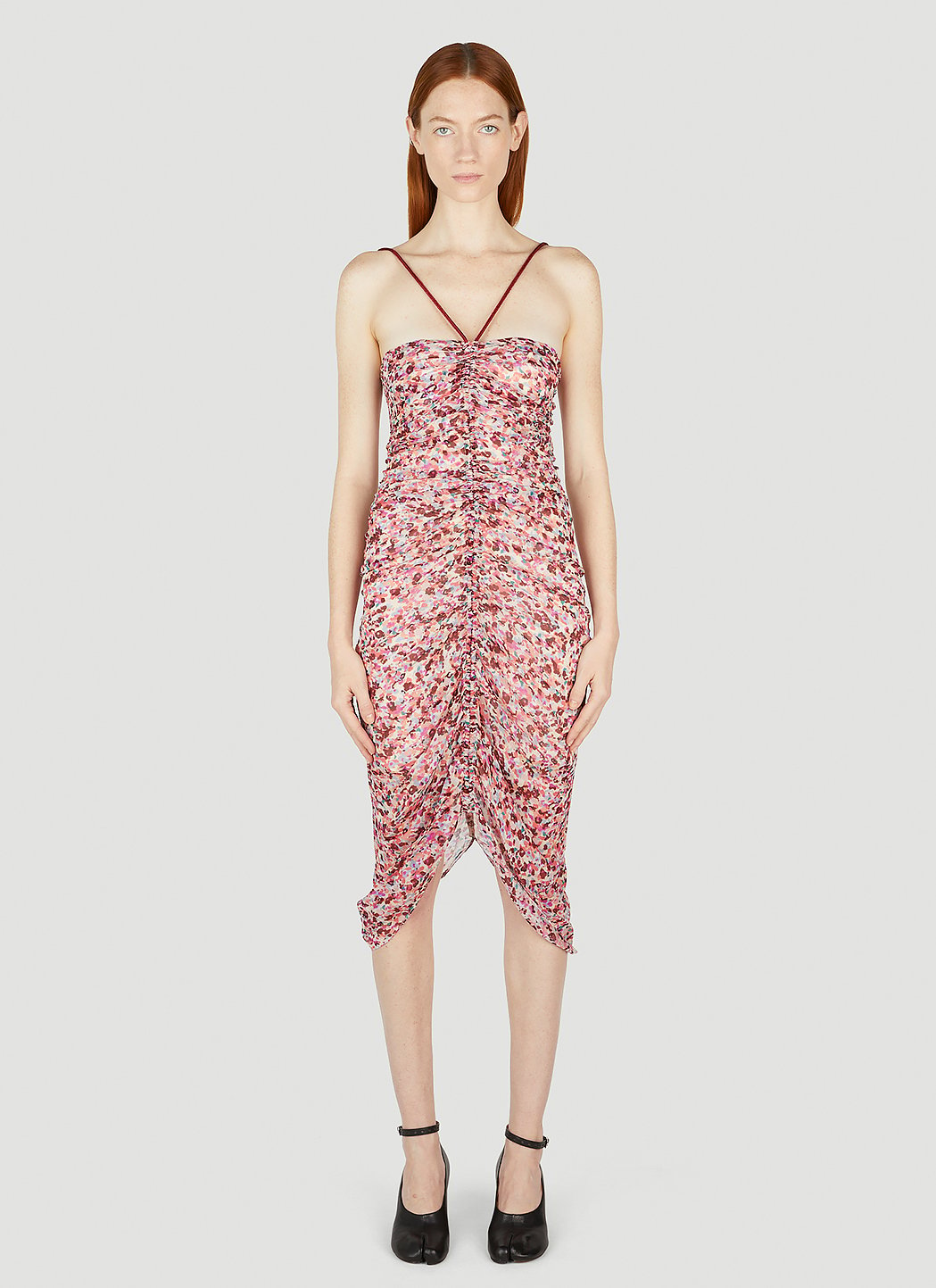 Isabel Marant Étoile Women's Falone Midi Dress in Pink | LN-CC®