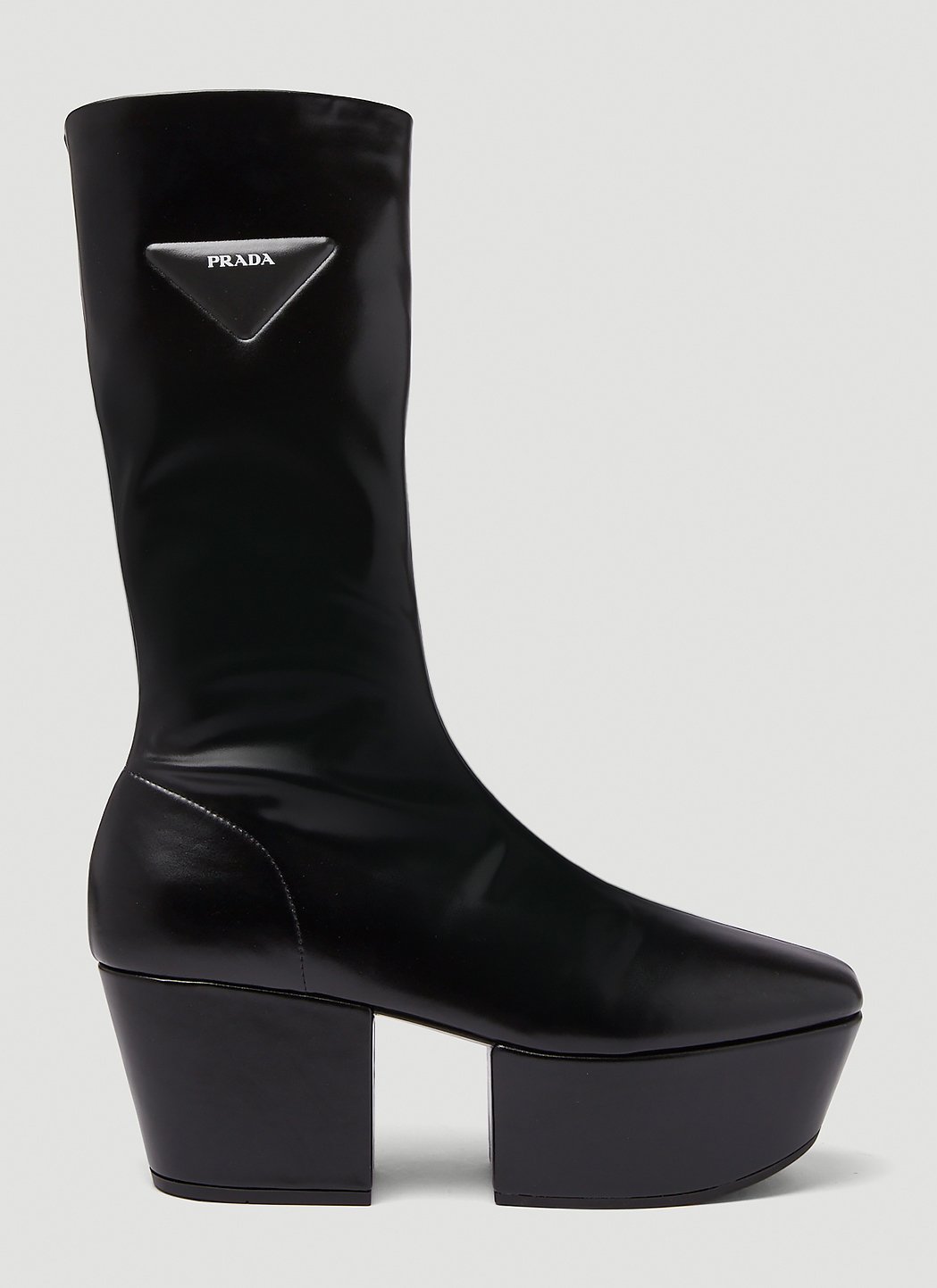 Prada Women s Platform Boots in Black LN CC