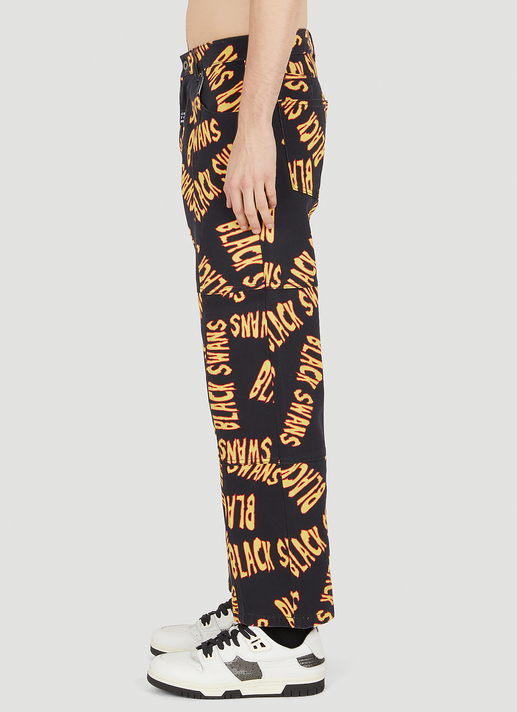 Liberal Youth Ministry Black Swans Panelled Pants