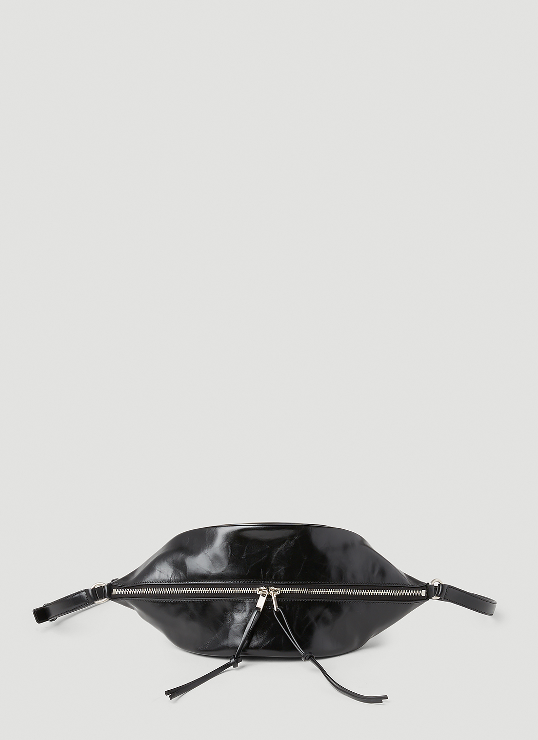 Jil Sander Zip Belt Bag in Black | LN-CC®