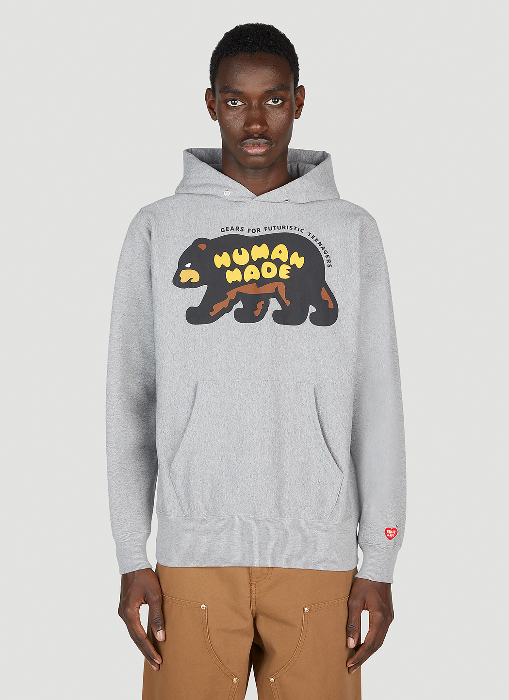 Human Made Graphic Print Hooded Sweatshirt | Smart Closet