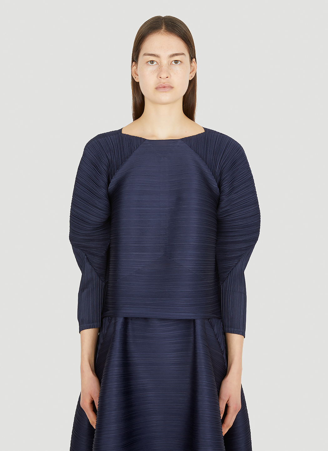 Pleats Please Issey Miyake Hug Structural Top | LN-CC