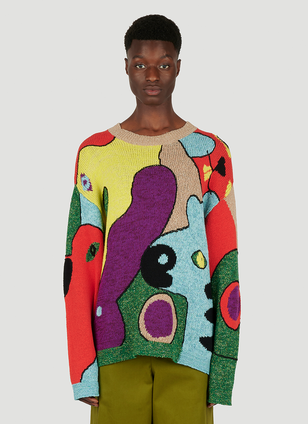 Walter Van Beirendonck Men's Abstract T-Shirt