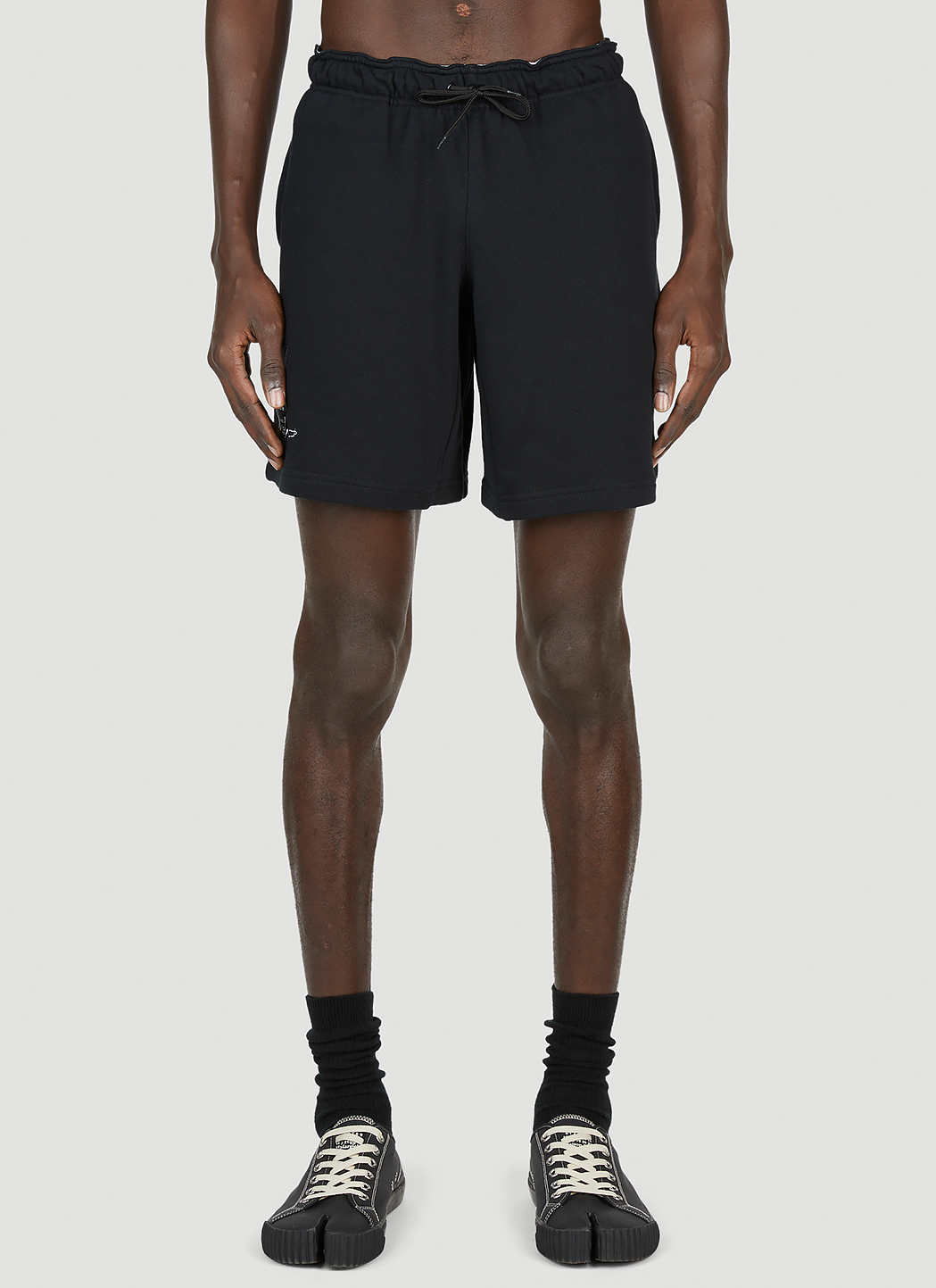 Yohji Yamamoto x New Era Track Shorts in Black | LN-CC®