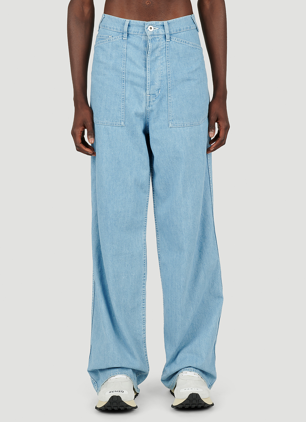 Rinse Sailor Jeans in Blue - Kenzo