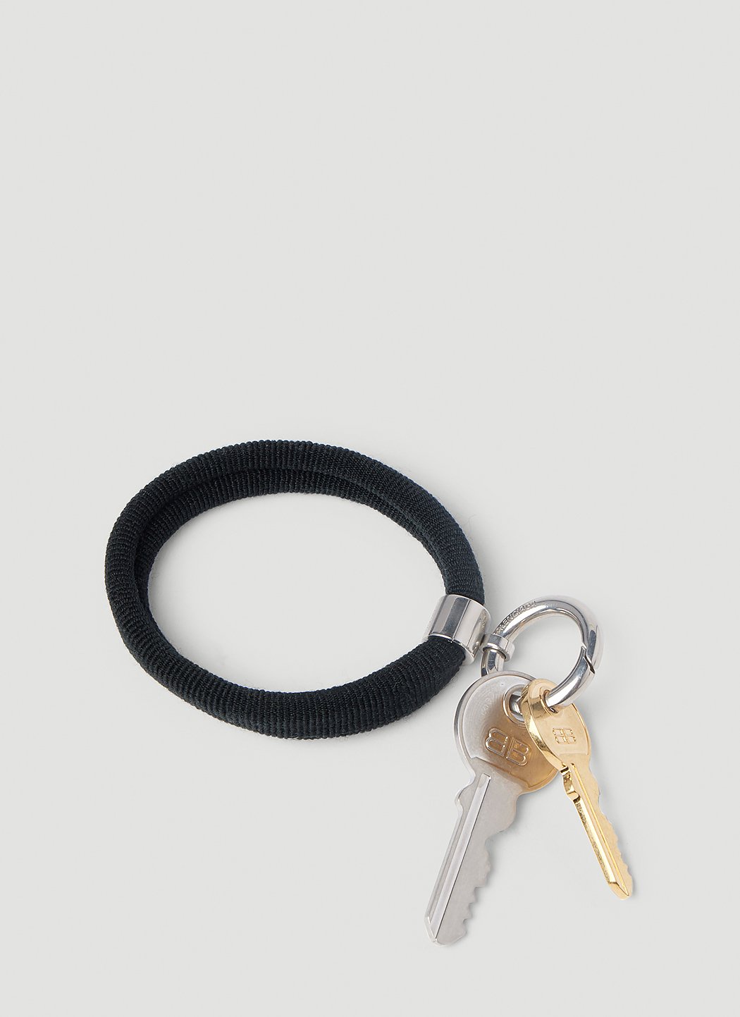 Balenciaga Utility 2.0 Hair Tie en Black pour femme LN CC