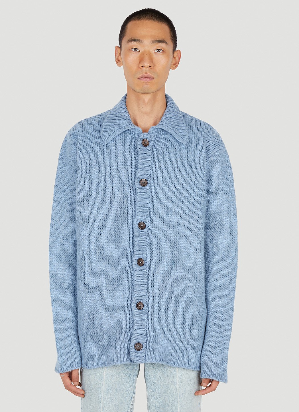 Our Legacy Big Cardigan in Blue | LN-CC