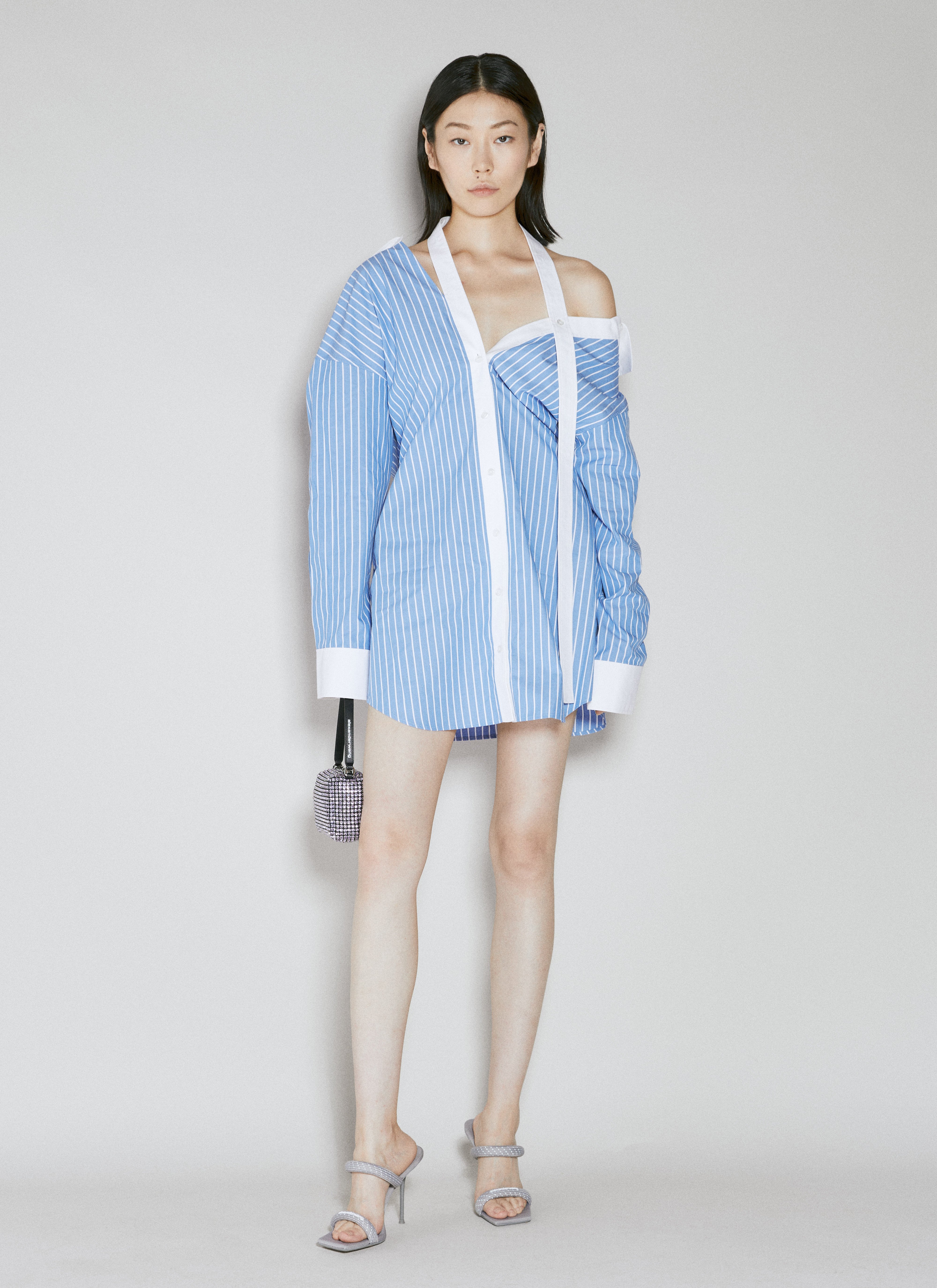 Alexander wang striped clearance dress