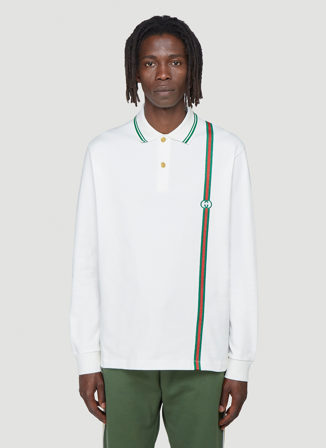 Gucci long sleeve polo cheap shirt