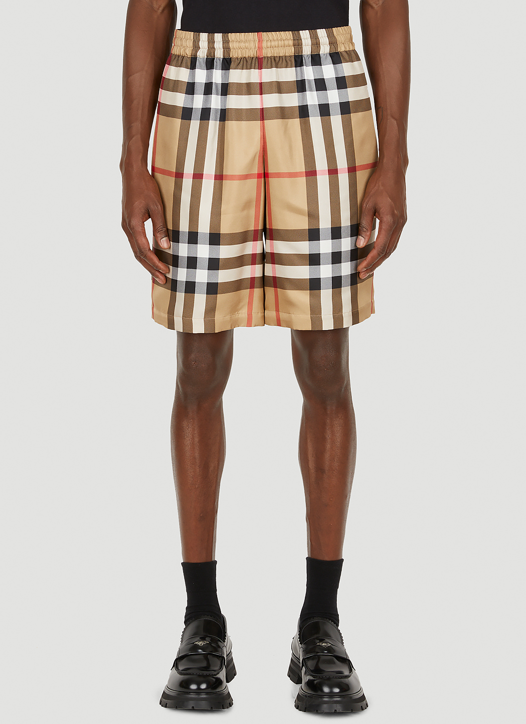 Burberry vintage hotsell check shorts