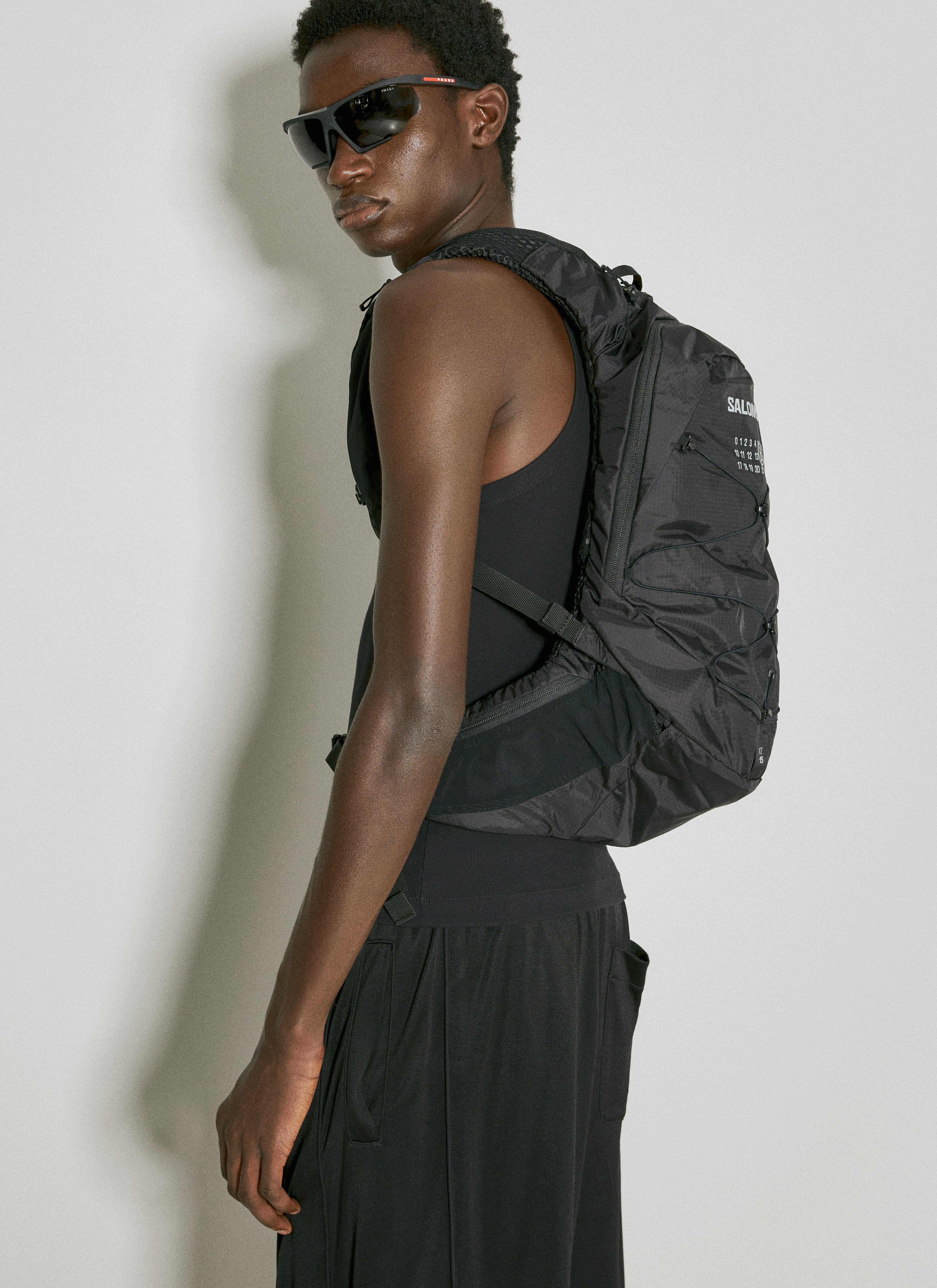 MM6 Maison Margiela x Salomon Men's' XT 15 Backpack in Black | LN-CC®