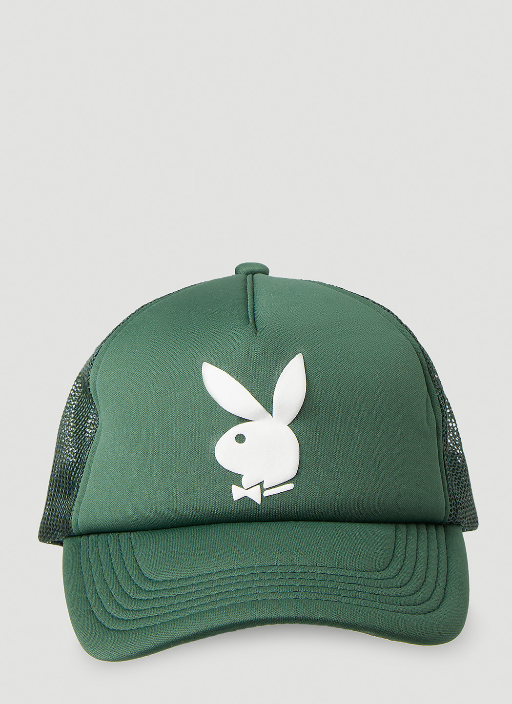 Pleasures x Playboy Bunny Trucker Hat in Green | LN-CC