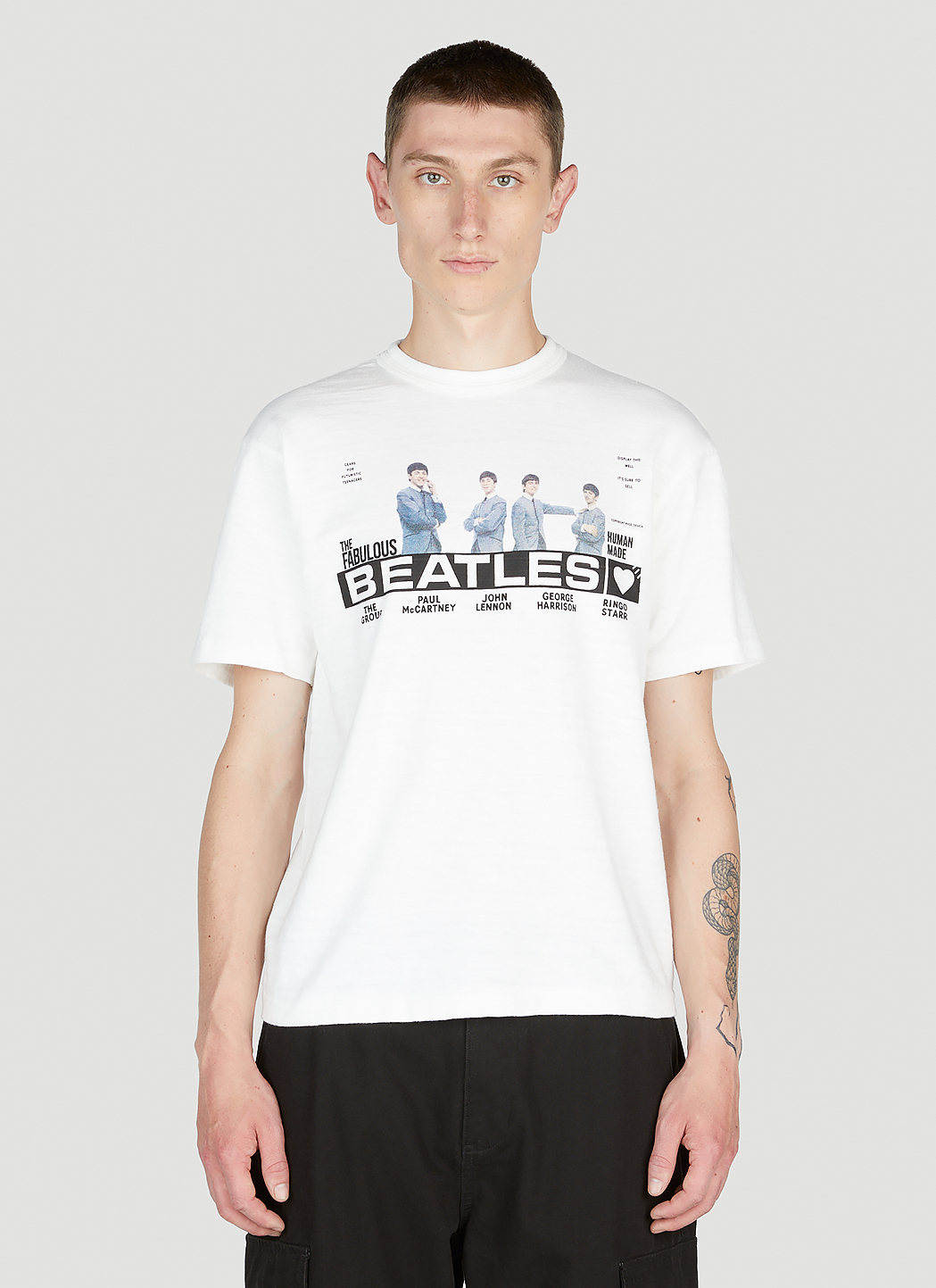 Human Made Beatles t-shirt, WHITE