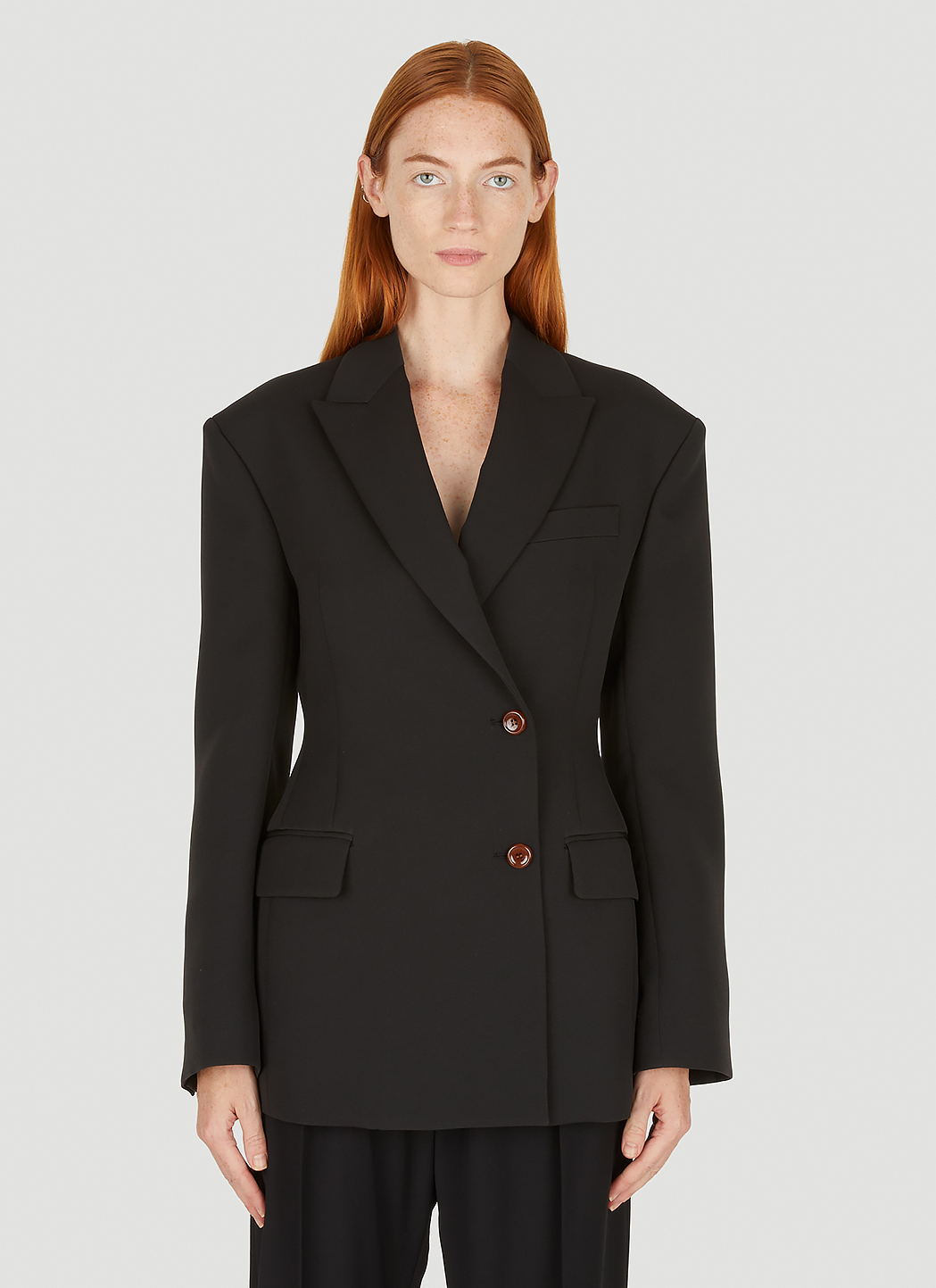 Acne studios shop black blazer