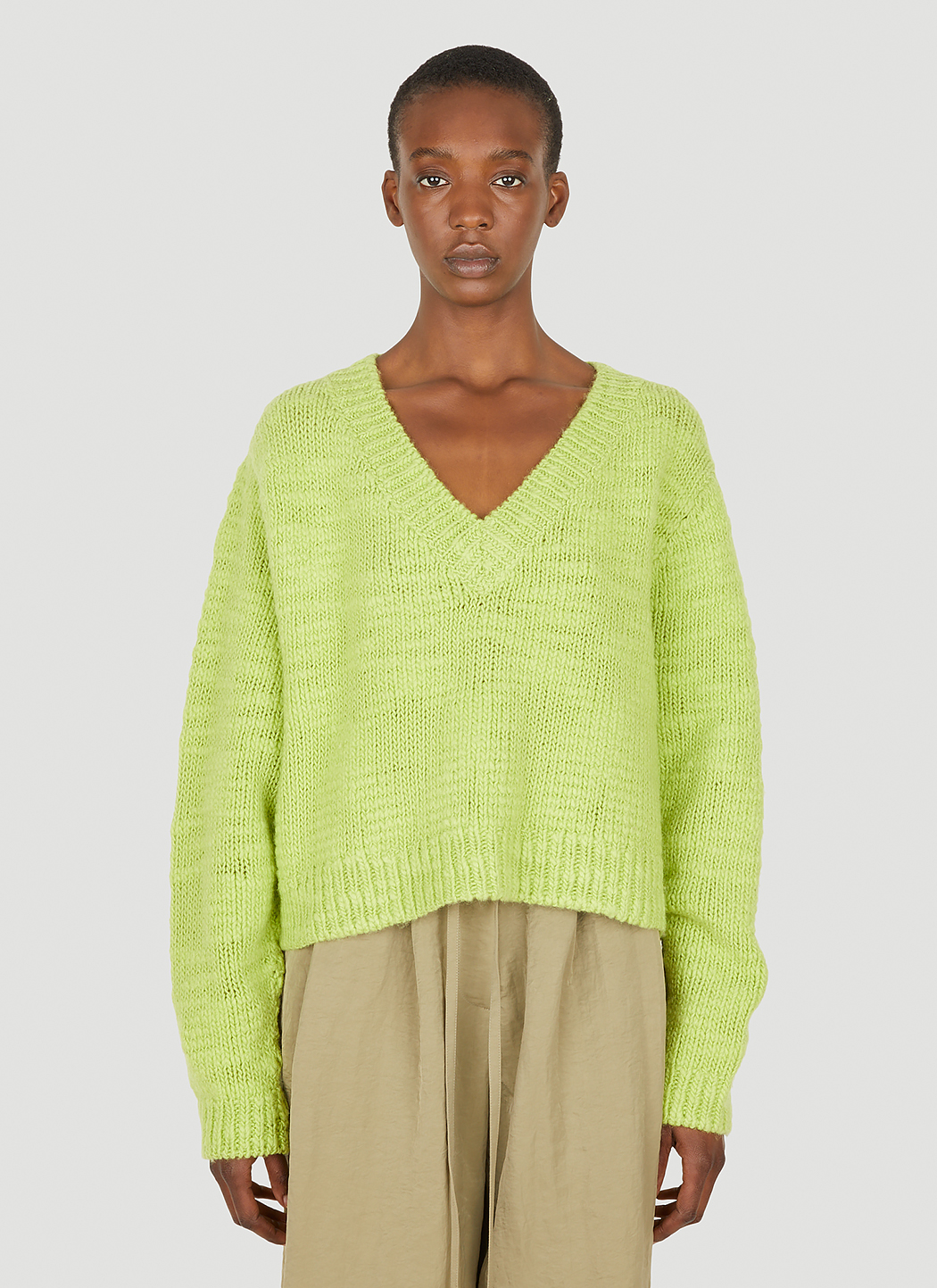 Rejina Pyo Elliot Sweater in Green | LN-CC