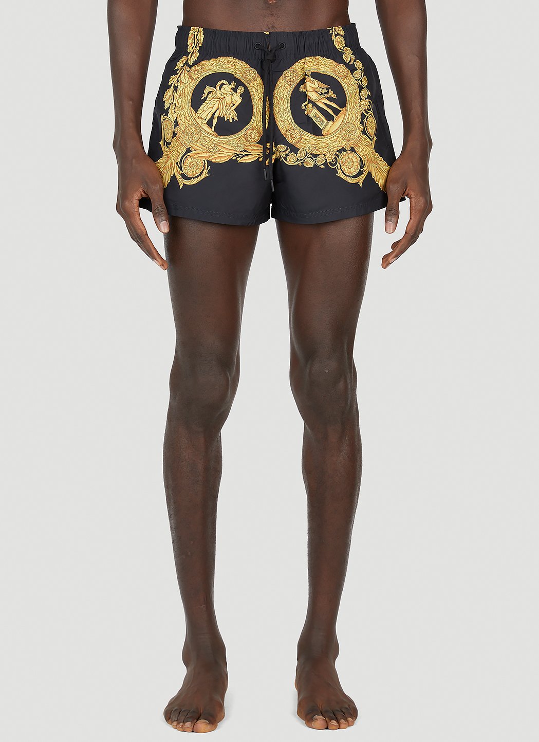 Versace black sale shorts